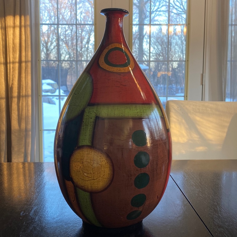 Pacific Rim Decorative Vase
